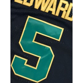 Men'S American Basketball Shirt # 5-5 Black Basketball Shirt S-XXXL