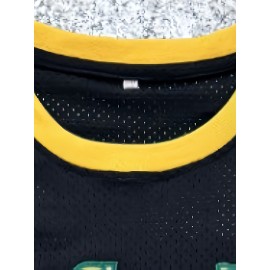 Men'S American Basketball Shirt # 5-5 Black Basketball Shirt S-XXXL