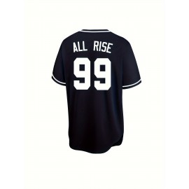 NEW YORK #99 Men's Baseball Jersey - 