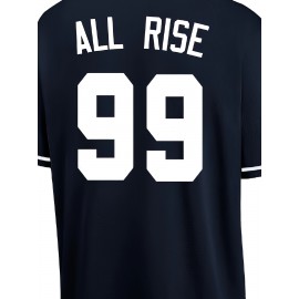 NEW YORK #99 Men's Baseball Jersey - 