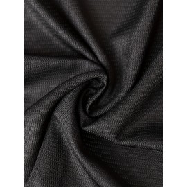 Men's#12 Black Baseball Shirt with Embroidered Alphabet - V-neck, Button, Polyester Fiber, Machine Washable - Perfect for Sports And Casual Wear