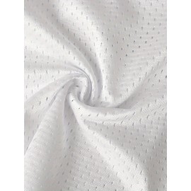 Letter And Number 45 Embroidery, Men's Short Sleeve V-neck Football Jersey, Comfy Top For Training And Competition