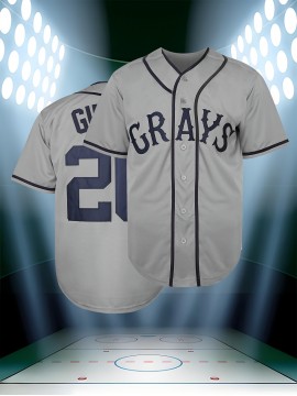 20 Men's Baseball Jersey Gray Sports Training Casual S-3XL