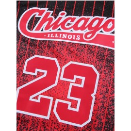 This Jersey Was A Gift For Son'S Birthday Men'S #23 Basketball Jersey, Vintage Embroidery, Breathable Sleeveless Top
